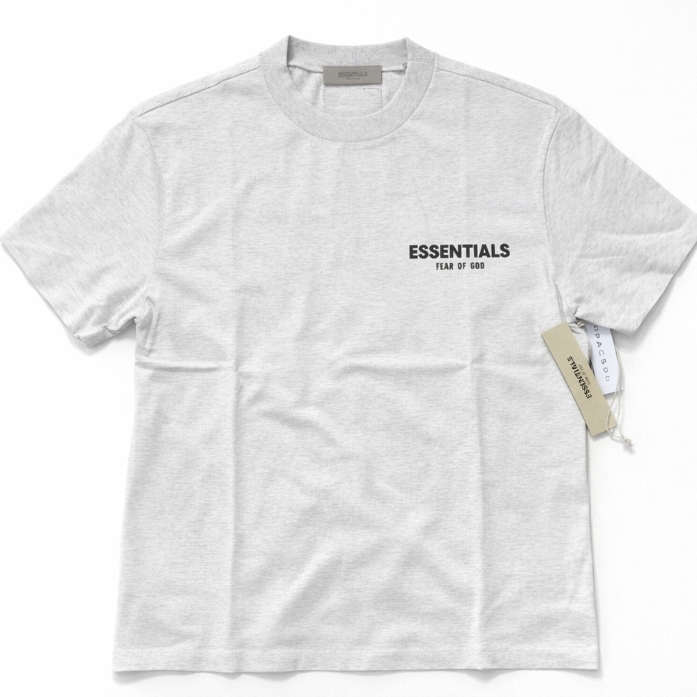 Essentials Fear of God Tee - Light Oatmeal Shirts